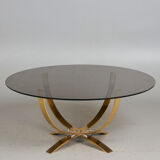 Coffee table with four side tables, 1970s, France