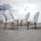 Chair vintage grey chicken foot