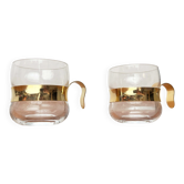 Verres à thé Vintage Paula Series par Jorma Vennola pour Iittala, années 1970, lot de 2