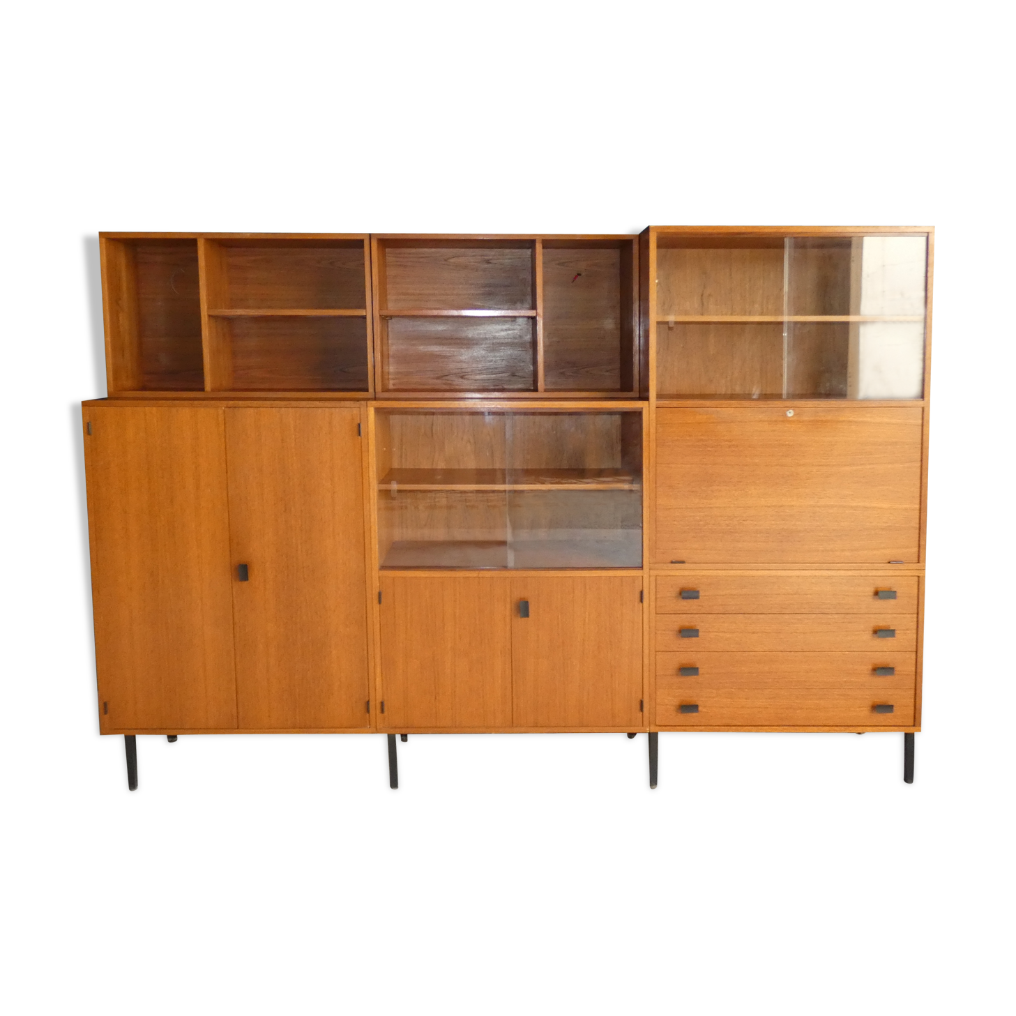 secretary in teak 1950