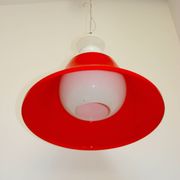 Suspension lumineuse Space Age, années 1970