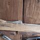 Old wooden door