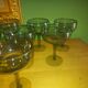 8 glasses in blown glass from Biot (cocktail, fruit cup)