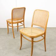 Pair of vintage No. 811 bentwood chairs