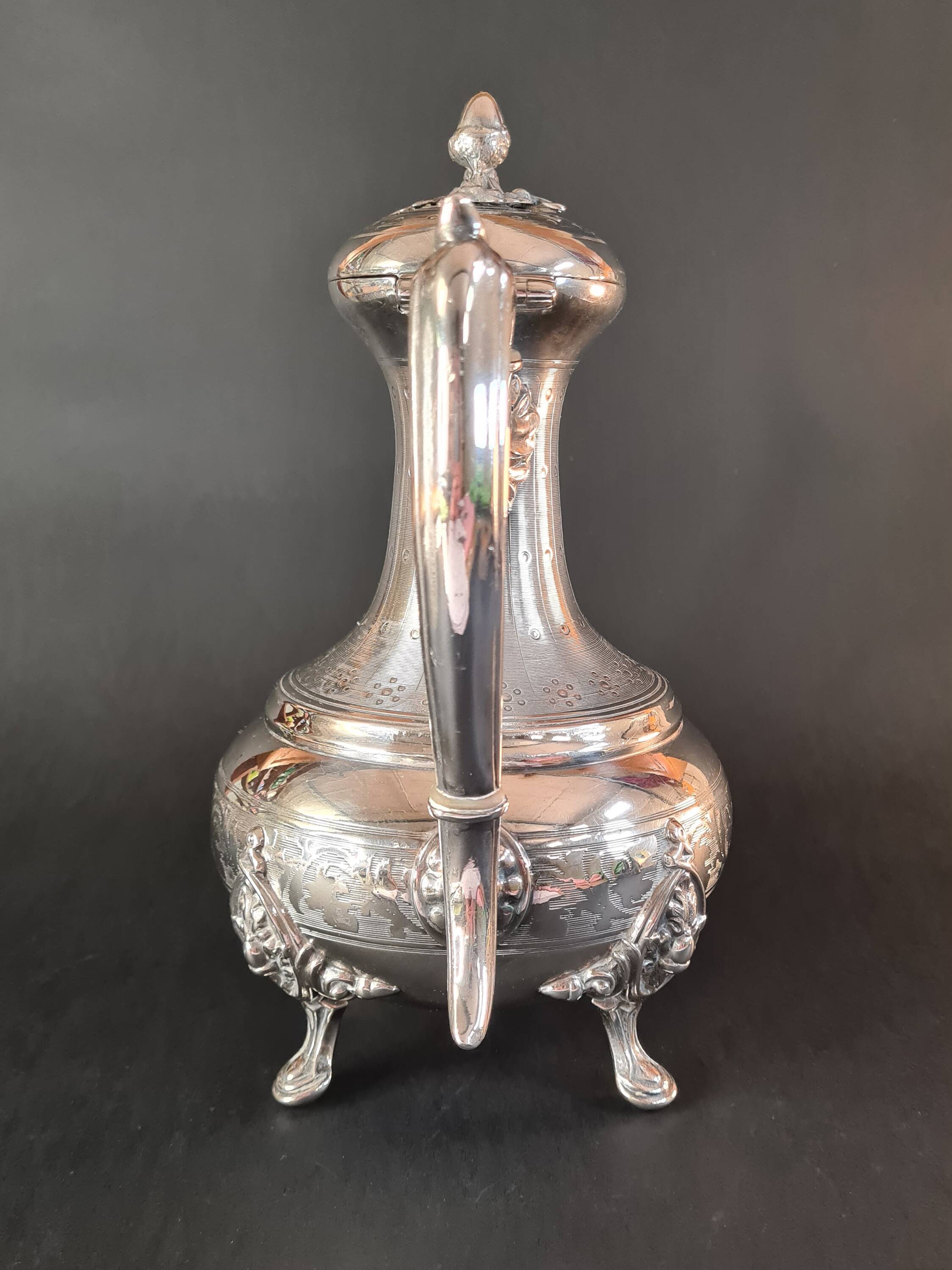 Antique silver-plated pitcher – Louis XVI style