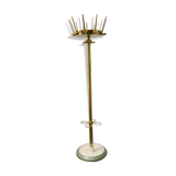 Vintage metal hat and coat rack