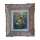 Tableau bouquet de fleurs, huile sur isorel
