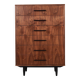 Walnut chest of drawers, Scandinavian design