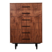 Walnut chest of drawers, Scandinavian design