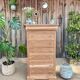 Solid wood chest of drawers