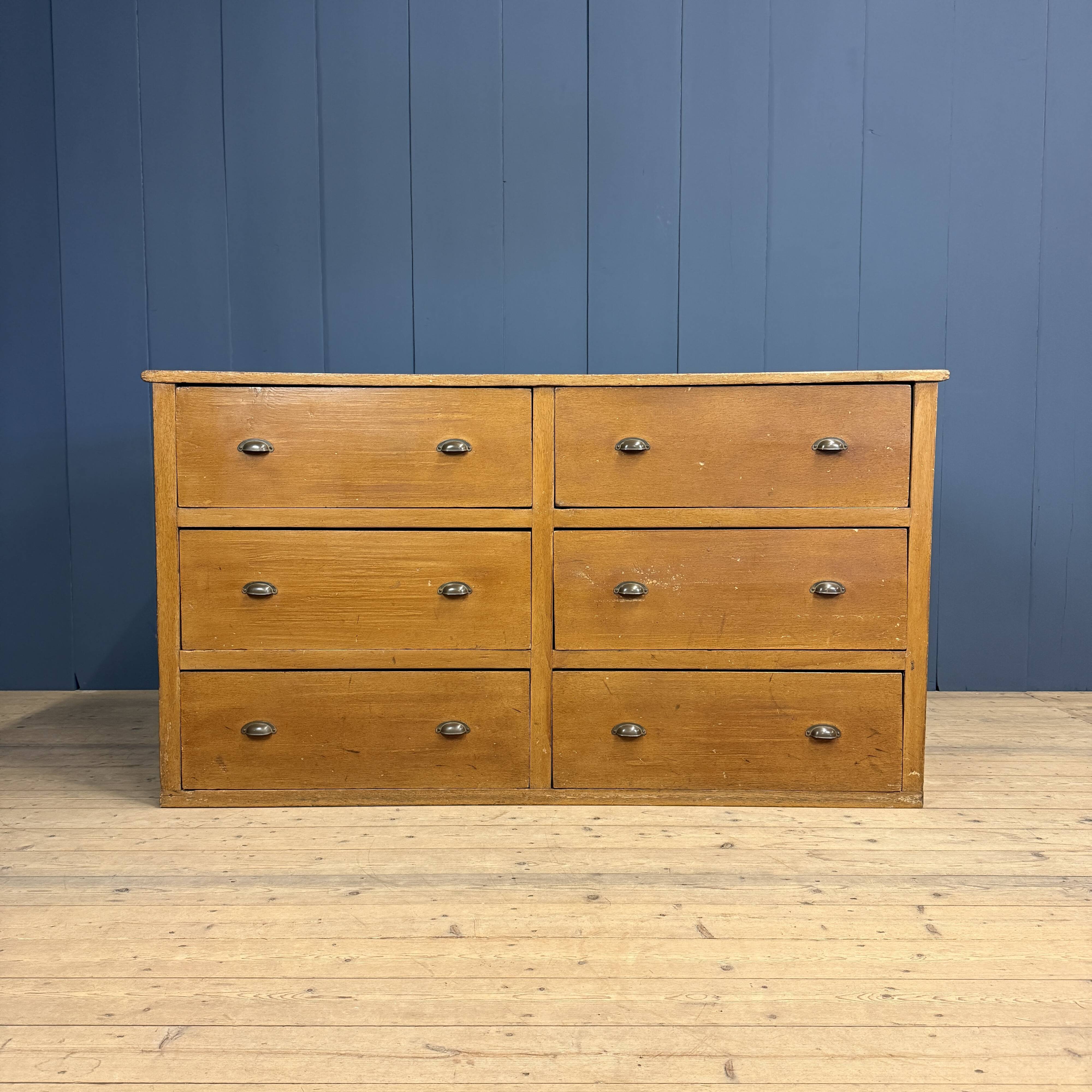 Antique painted Dutch counter