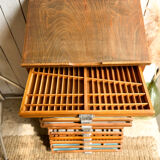 Old printing furniture