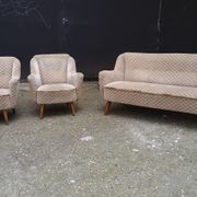 Set couch sofa + 2 chairs 50s 60s vintage