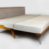 Restored Vintage Modular Corner Sofa Bed with Ottoman, 1960s