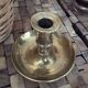 Copper candle holder