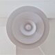 Brown 'Radius I' pendant lamp by Erik Balslev for Fog & Mørup, Denmark 1970's