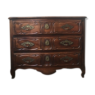 18th century Lyonnaise Louis XV walnut dresser