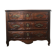 Commode en noyer lyonnaise Louis XV d'époque du 18ème
