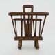 1950s Brutalist Wooden Magazine Rack