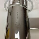 Wall light chrome and 70s glass