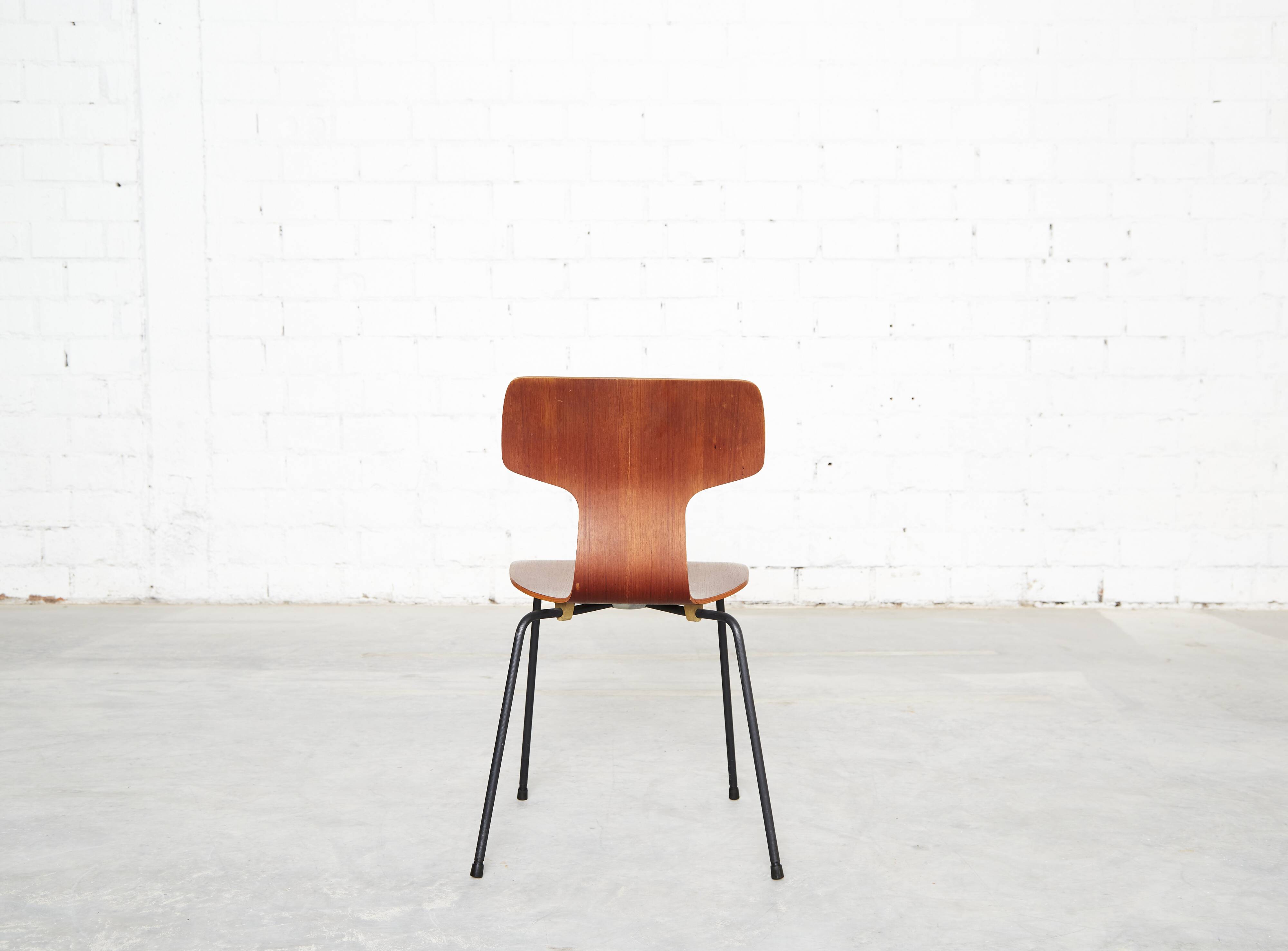 Chaise Hammer 3103 d'Arne Jacobsen pour Fritz Hansen I Ensemble de quatre