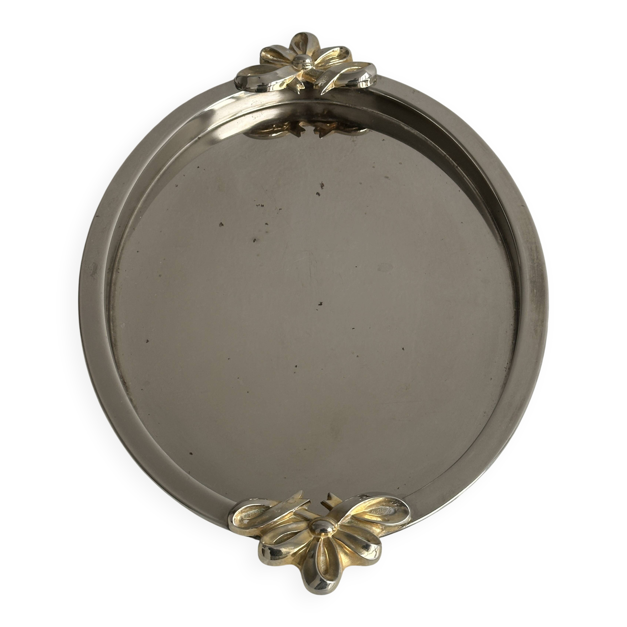 Light metal tray