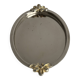 Light metal tray