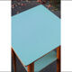 Paire de tables hautes bois clair Italie 1950