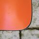 Ensemble de 6 chaises formica orange