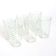 Set of 6 vintage glasses