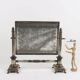 Silver-plated table mirror United Kingdom 19th Century