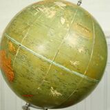 Globe maps Taride Philips challenge globe before 1935