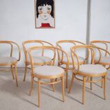 Fauteuils 209 de Thonet, 1986, Set de 6