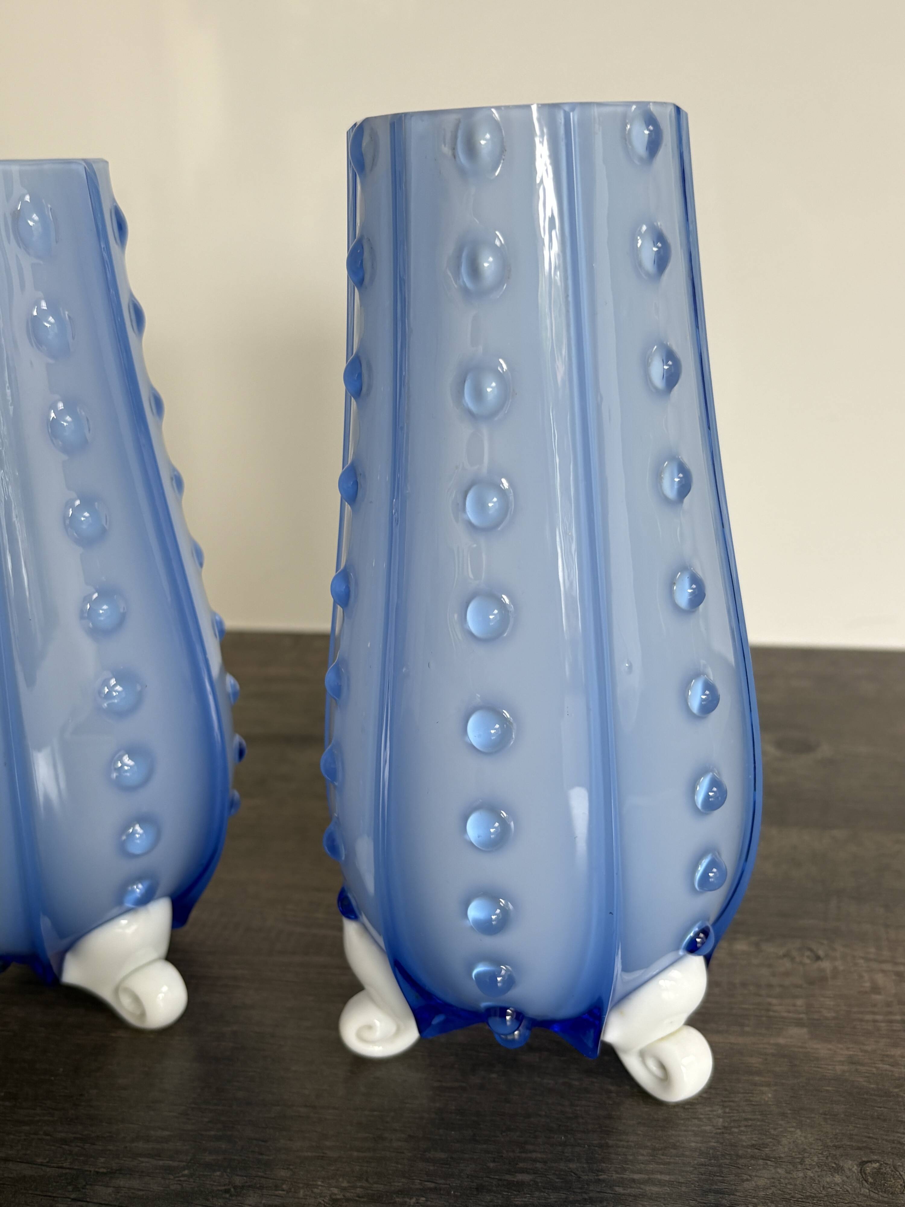 Pair of vintage Murano vases