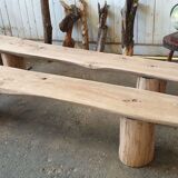 Pair of vintage farm bench