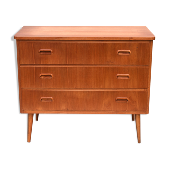 Danish teak chest of drawers, 1960