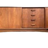 Vintage Scandinavian sideboard, Teak sideboard from the 60s, 70s