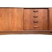 Vintage Scandinavian sideboard, Teak sideboard from the 60s, 70s