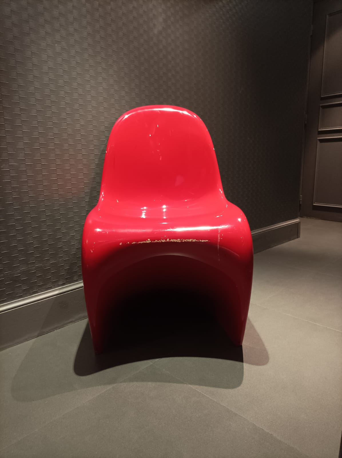 Ten chairs by Verner Panton