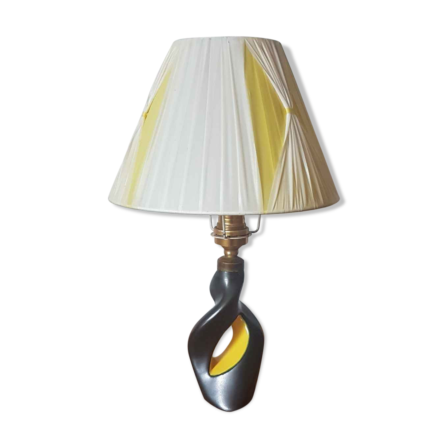 Bordeaux art ceramic lamp