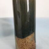Signed sandstone roll vase