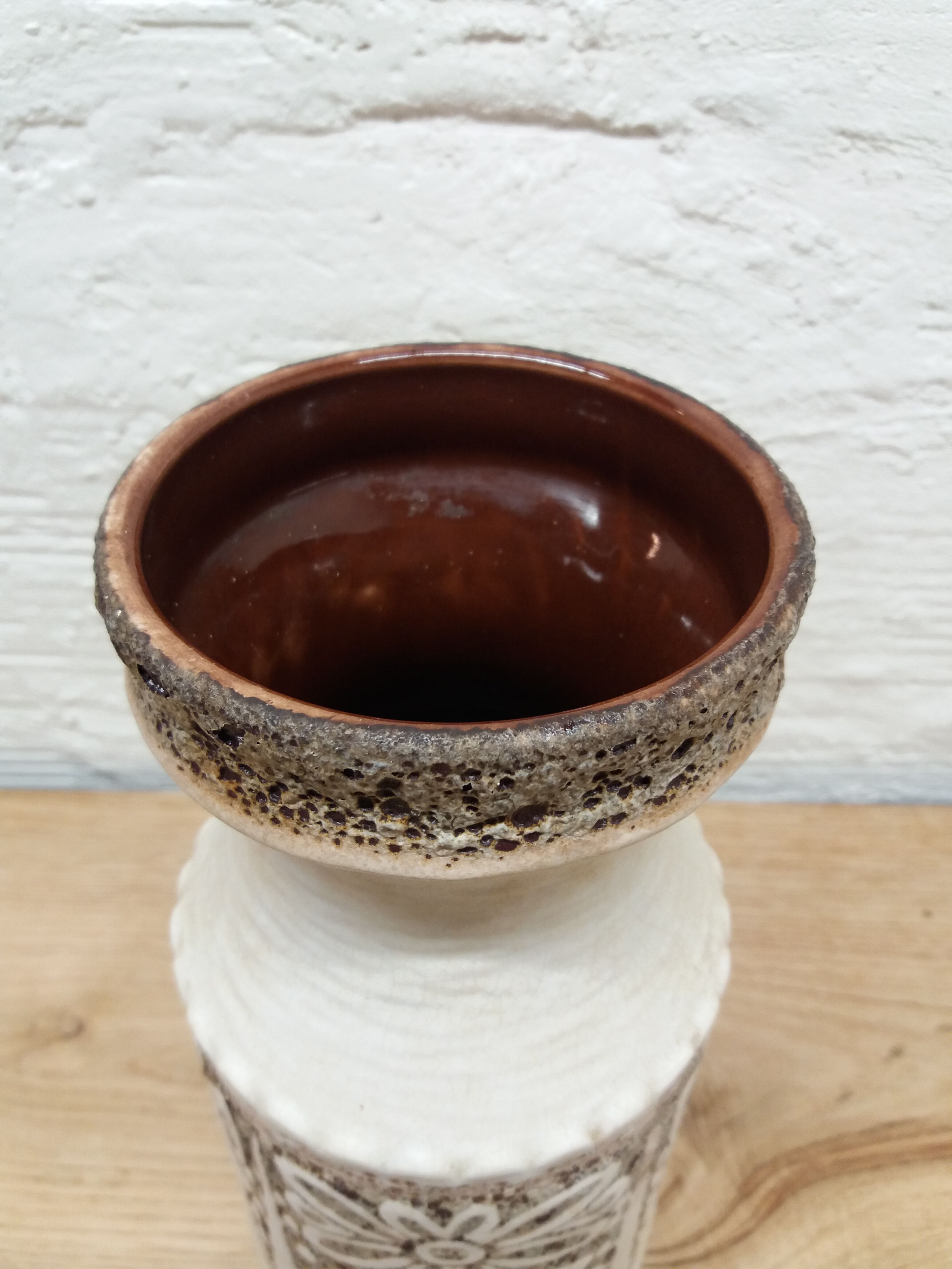 Vase flowers West Germany