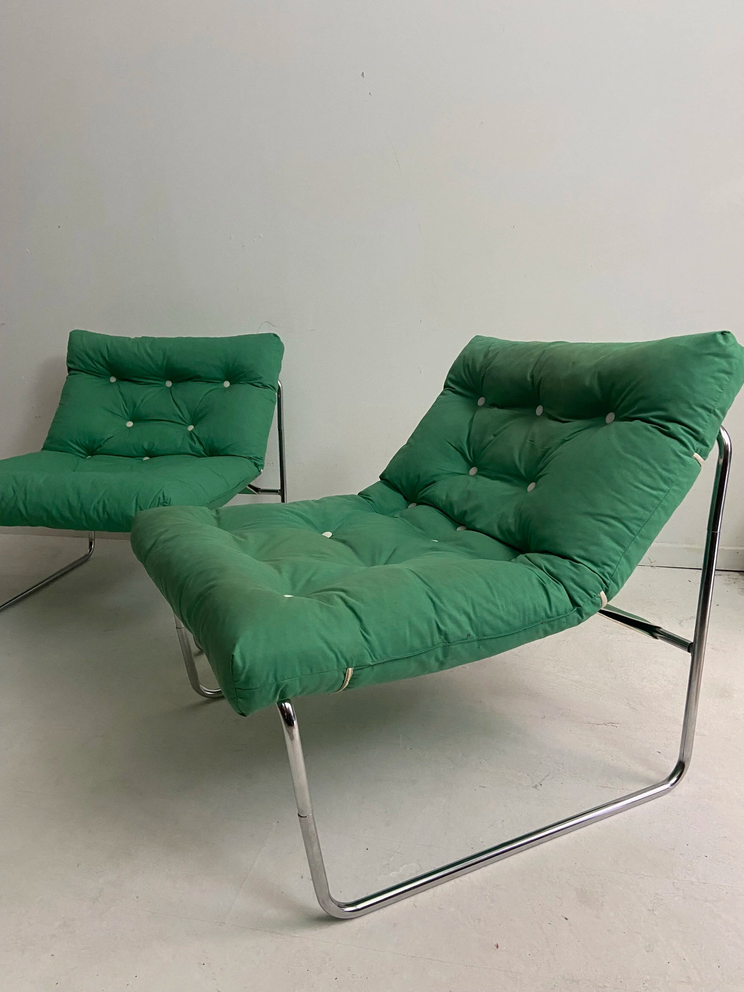 Pair of vintage armchairs