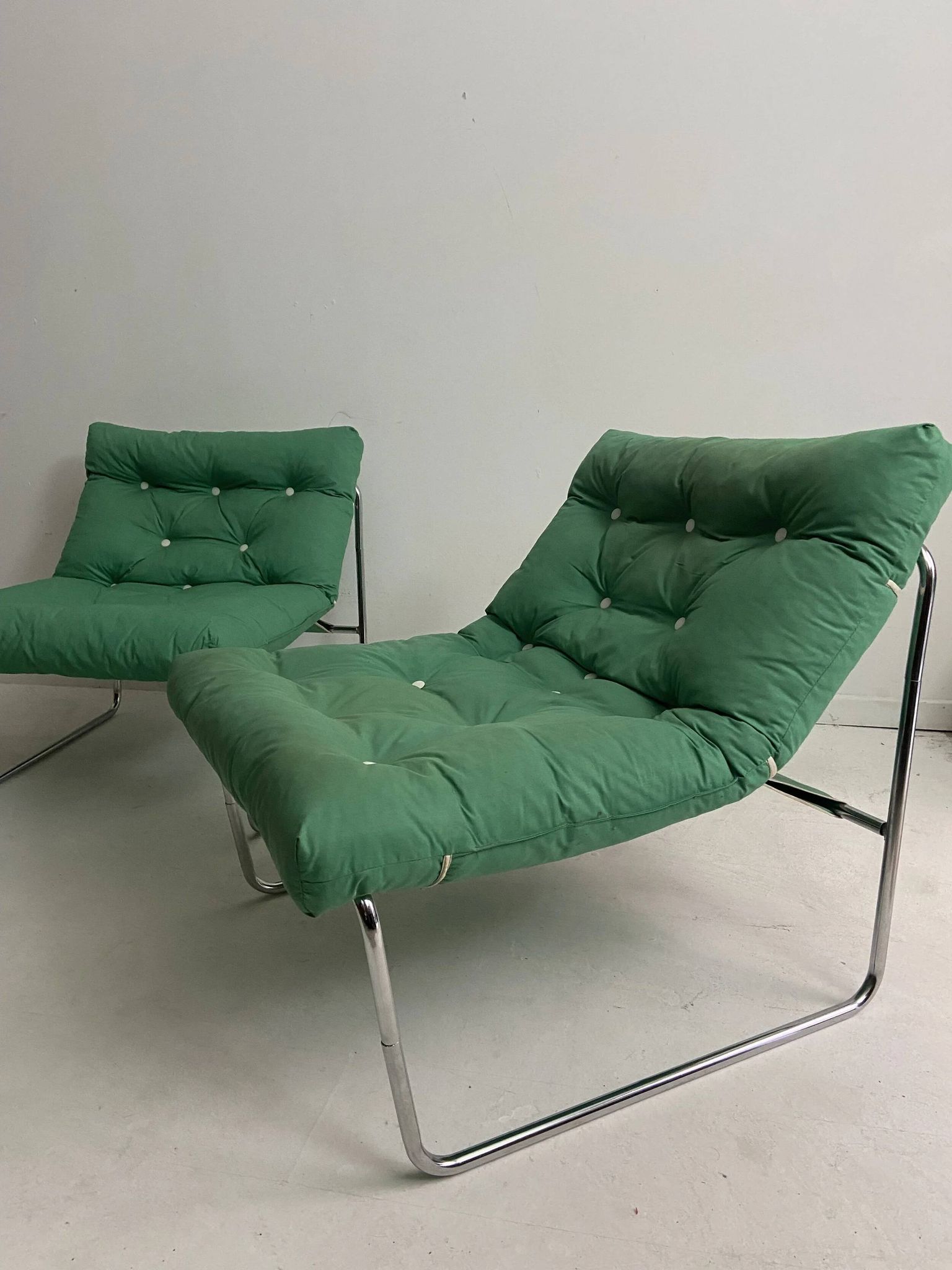 Pair of vintage armchairs