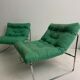 Pair of vintage armchairs