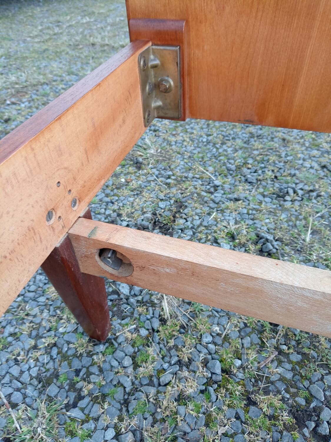 Scandinavian vintage bed