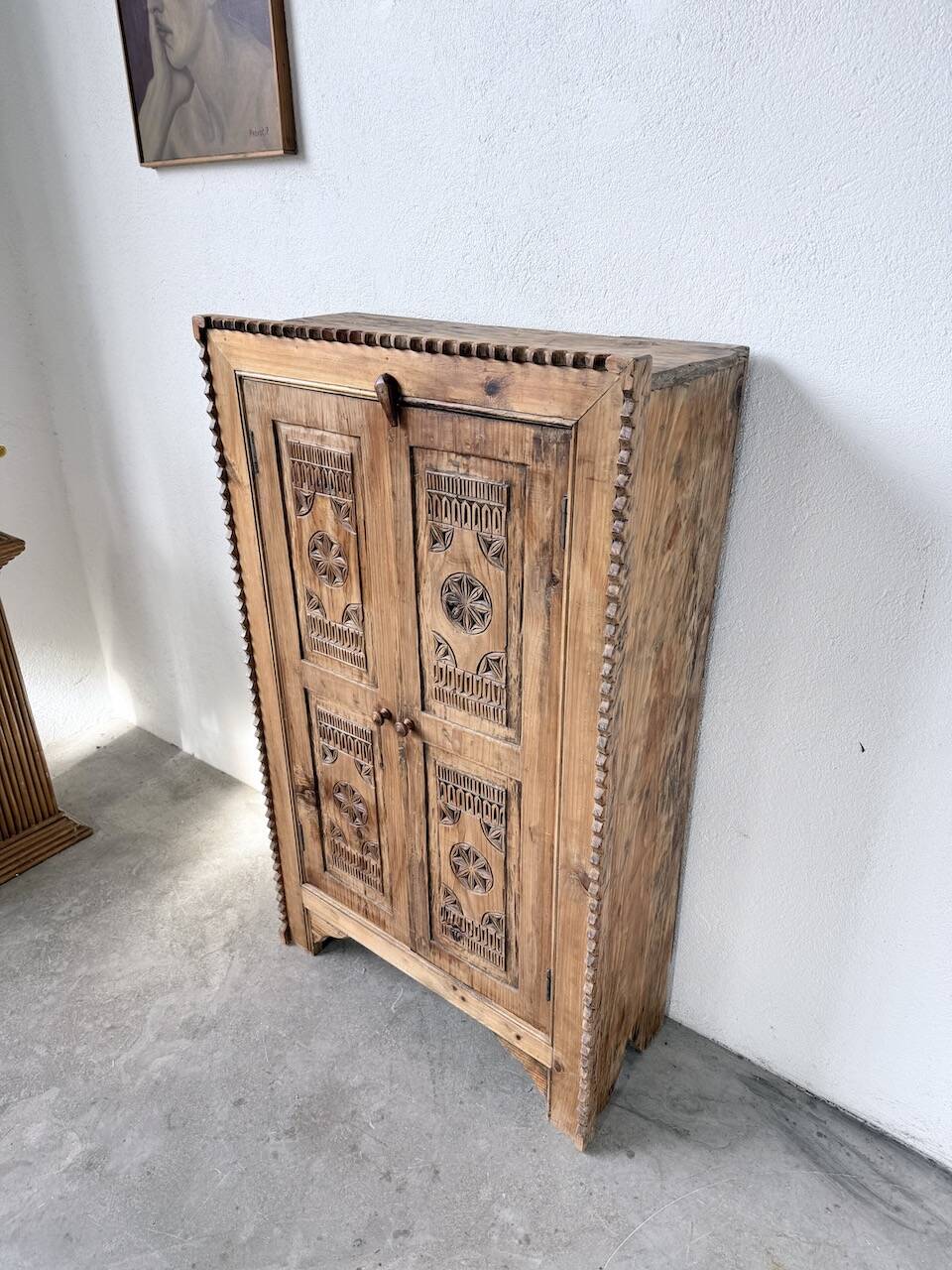 Small cabinet in folk art style