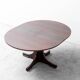 1960s vintage moderne antique table à rallonge en teck