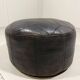 De Sede brown patchwork leather pouf 1970’s