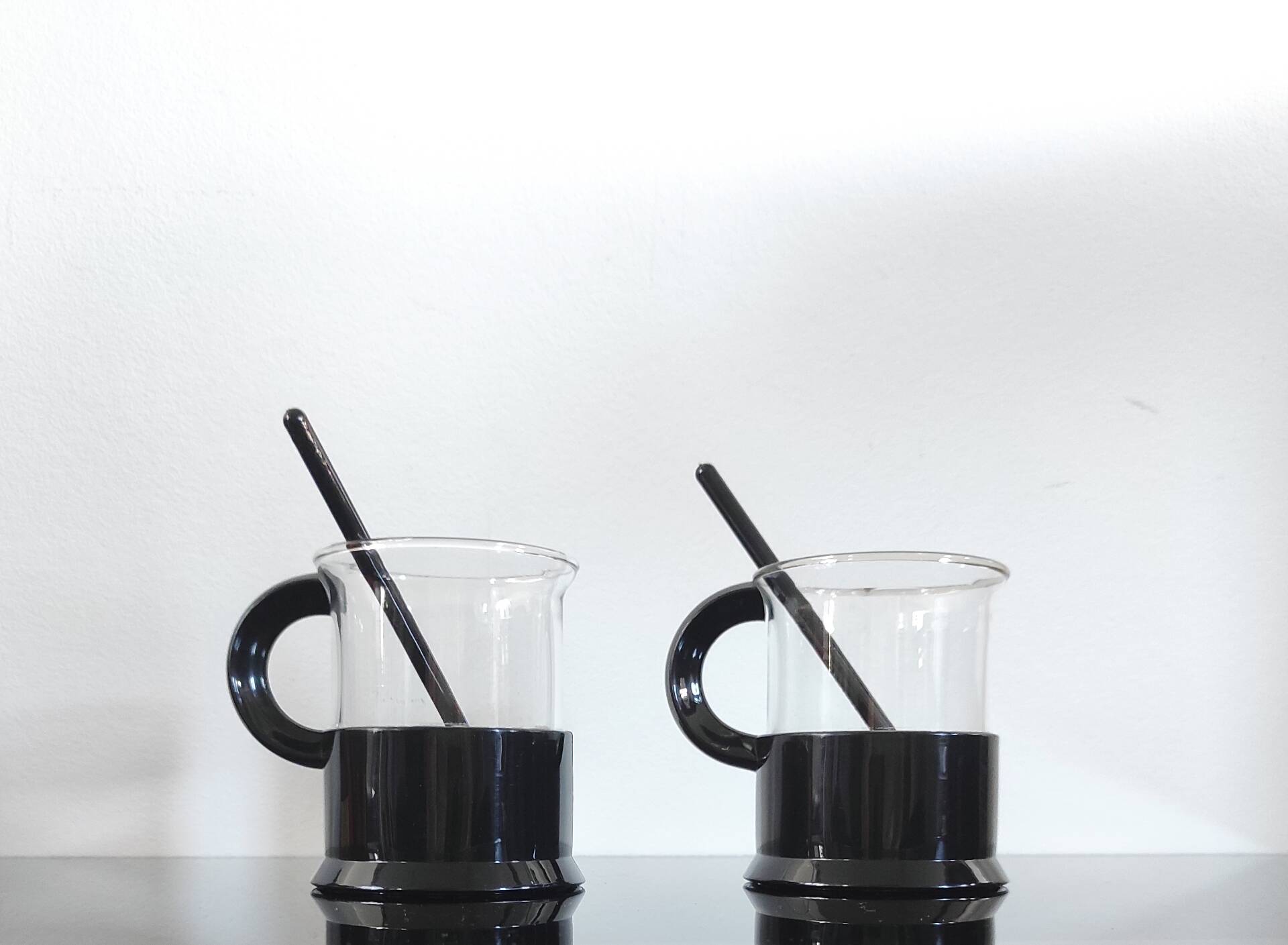 Ensemble de 2 tasses vintage années 80